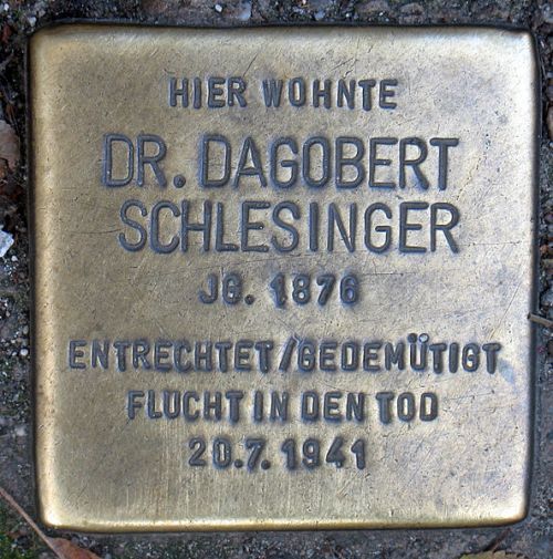 Stolpersteine Weichselstrae 52 #1