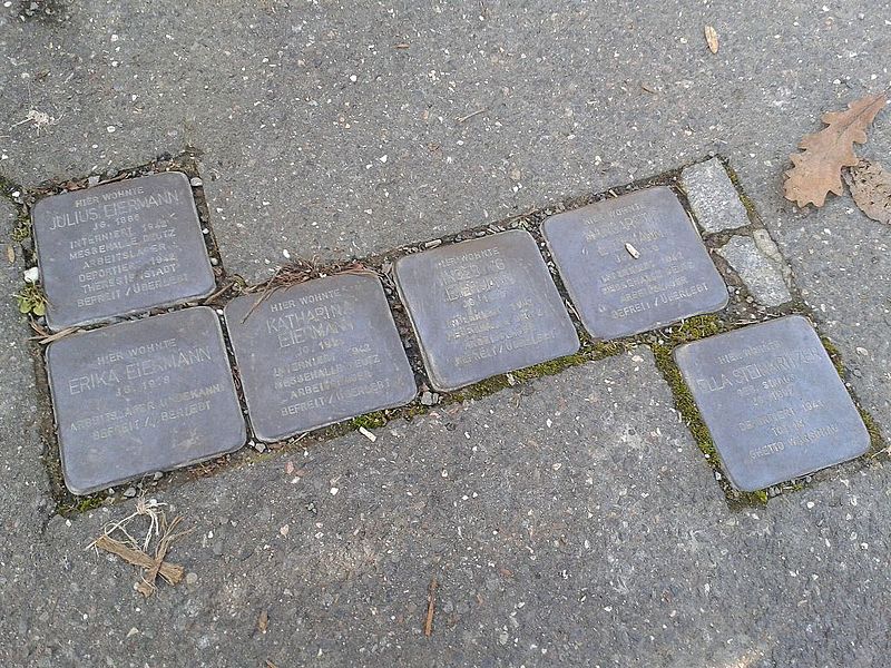 Stumbling Stones Preschlin-Allee 25