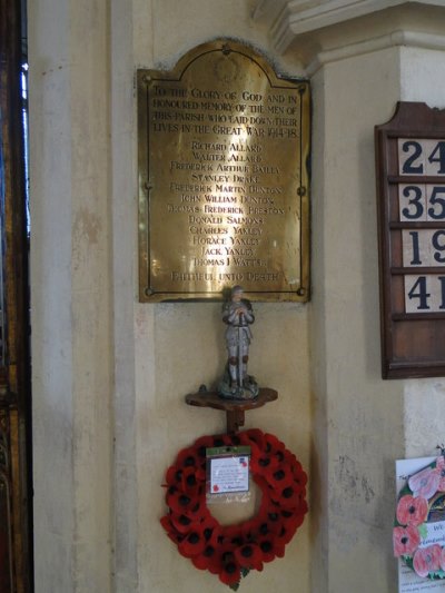 War Memorial St. Michael and All Angels Church #1