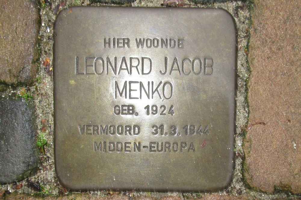 Stolpersteine Annastraat 19 #4