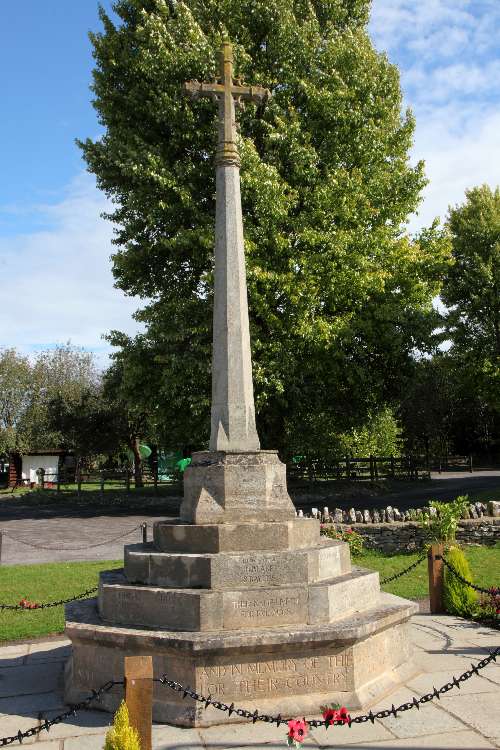 War Memorial Minster Lovell #1