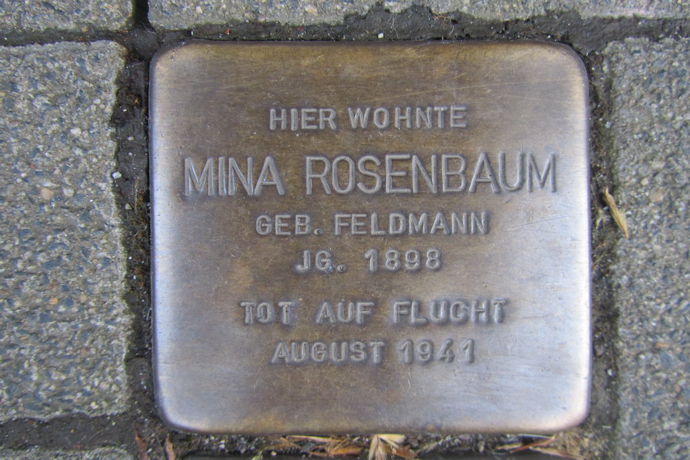 Stolpersteine Alexianerstraße 23 #2