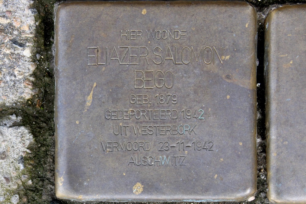 Stolpersteine Oudemansstraat 376 #2