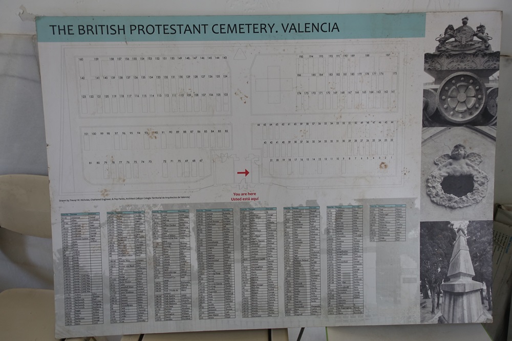 Britse Protestantse Begraafplaats Valencia #5