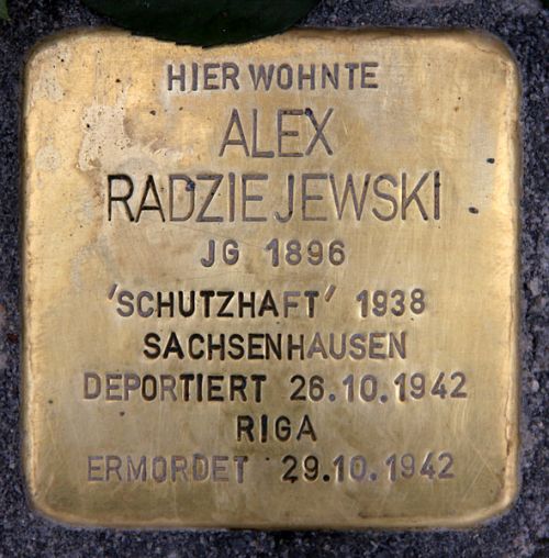 Stolpersteine Friedrichshaller Strae 28 #1