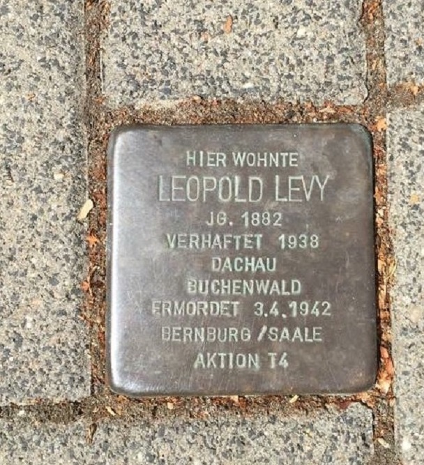 Stolperstein Mozartstraße 6 #3