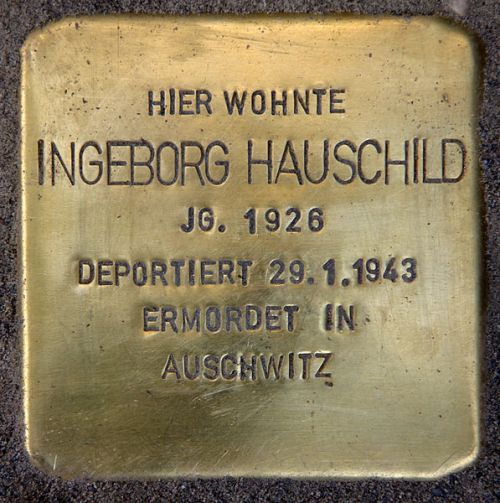 Stolpersteine Mommsenstrae 20 #2