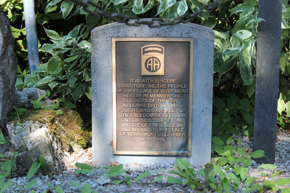Remembrance Stone Battle Of The Bulge Werbomont #3