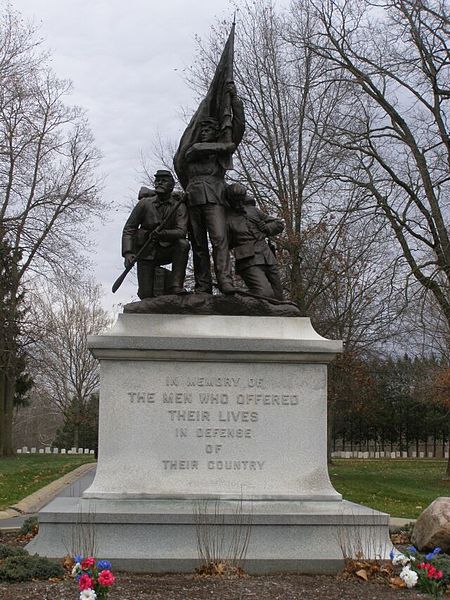 Monument Amerikaanse Burgeroorlog Marion National Cemetery #1