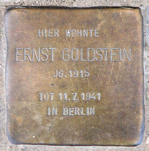 Stolpersteine Niebuhrstraße 67 #2