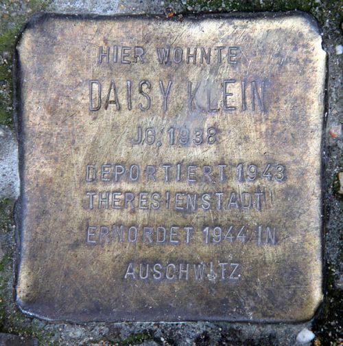 Stolpersteine Essener Straße 20