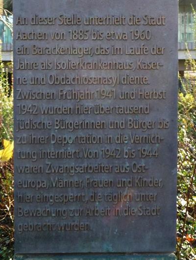 Monument Dwangarbeiderskamp Grüner Weg #3