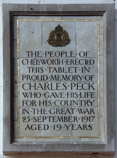 Memorials All Saints Church Chelsworth #1