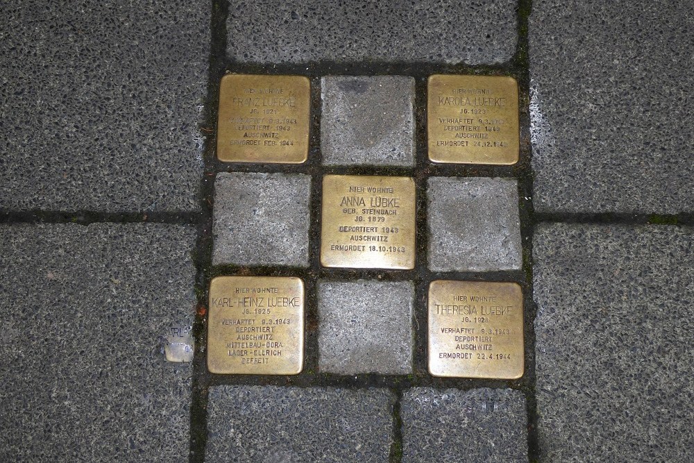 Stumbling Stones Überwasserstraße 34