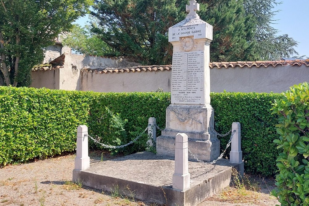 Oorlogsmonument Boisset-lès-Montrond #2