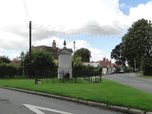 Oorlogsmonument Laxfield