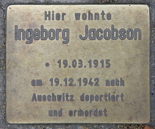 Stolpersteine Budapester Straße 39-41 #2