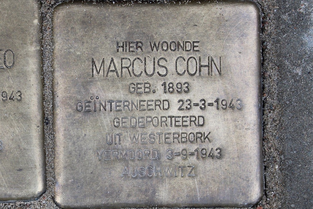 Stolpersteine Hectorstraat 31 #3