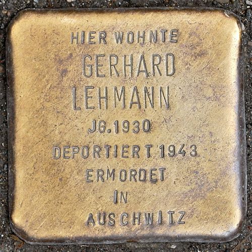 Stolpersteine Liebenwalder Strae 16 #1