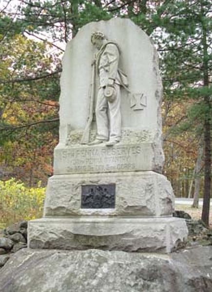 9th Pennsylvania Reserves Monument #1