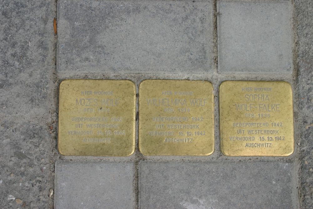 Stolpersteine Scheemderstraat 7 #1