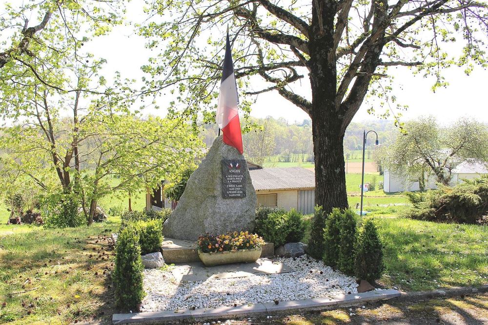 Monument Eerste Wereldoorlog Angos #1