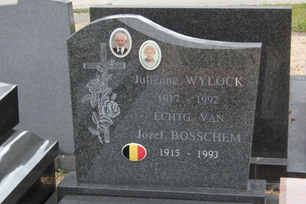 Belgische Graven Oudstrijders Scheldewindeke Begraafplaats #3