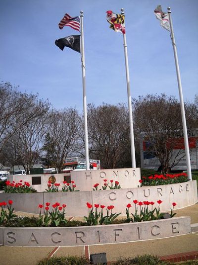 Monument Veteranen Tweede Wereldorlog College Park