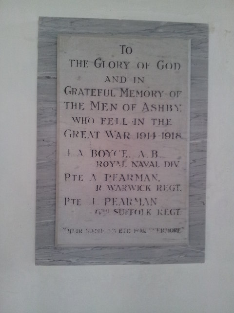 War Memorial St. Mary Church #1