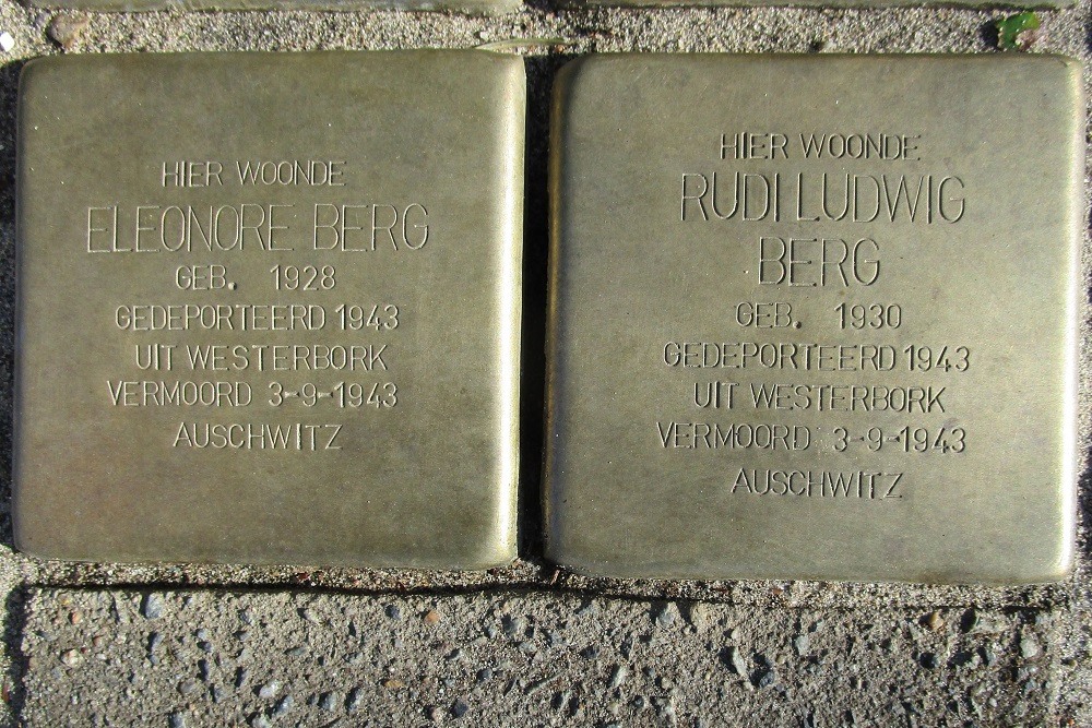 Stolpersteine Hogeweg 16 #3