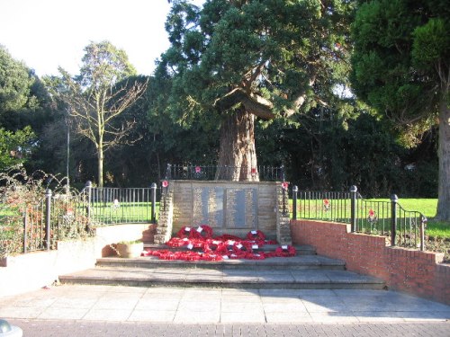 Oorlogsmonument Westbury #1