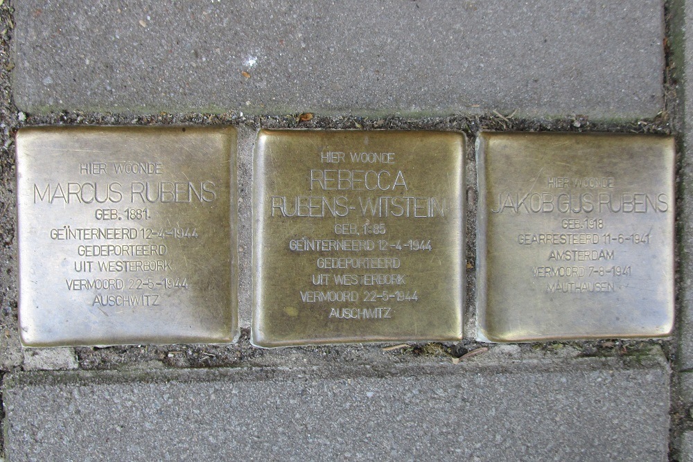 Stolpersteine Van Breestraat 183 #1