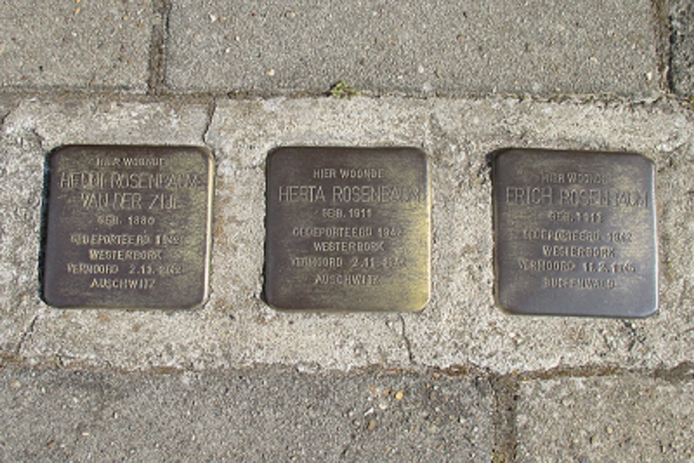 Stolpersteine Feiko Clockstraat 75 #1