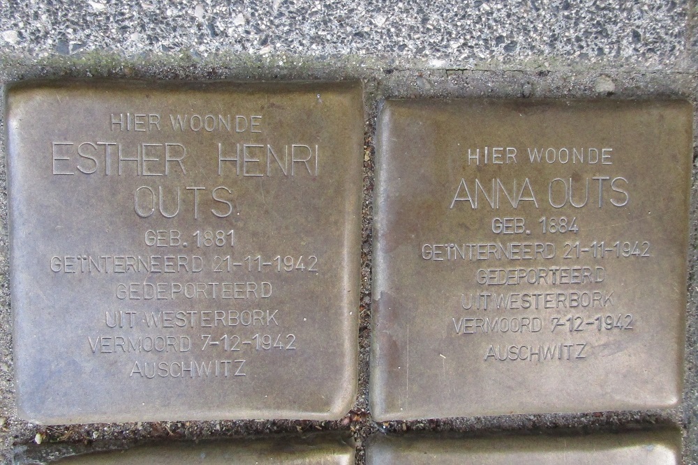 Stolpersteine Rijnstraat 161 #2