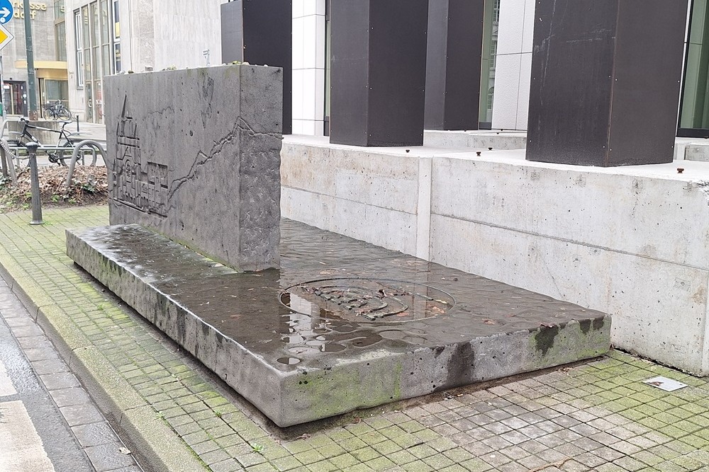 Monument Groe Synagoge Dsseldorf #3
