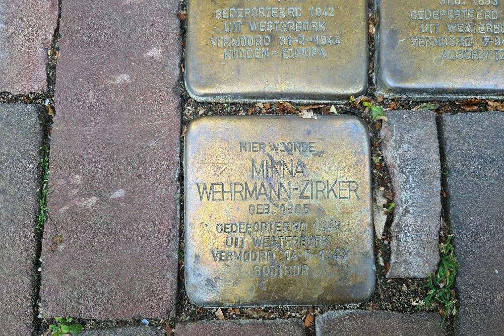 Stolpersteine Zwartbroekstraat 36 #2