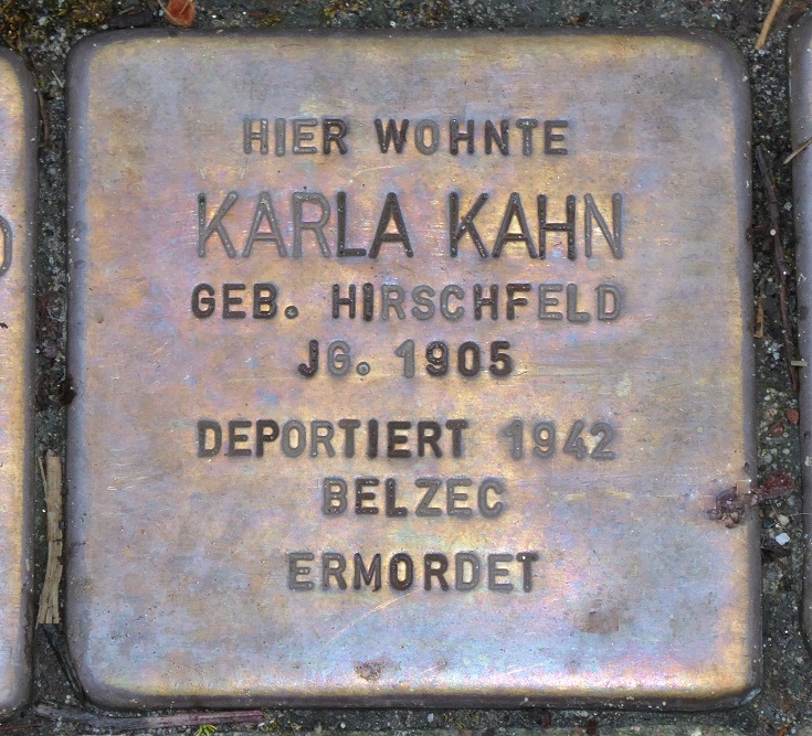 Stolpersteine Hermannstrae 44 #3