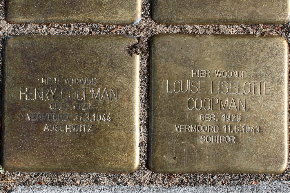 Stolpersteine Silenenstraat 15 #3