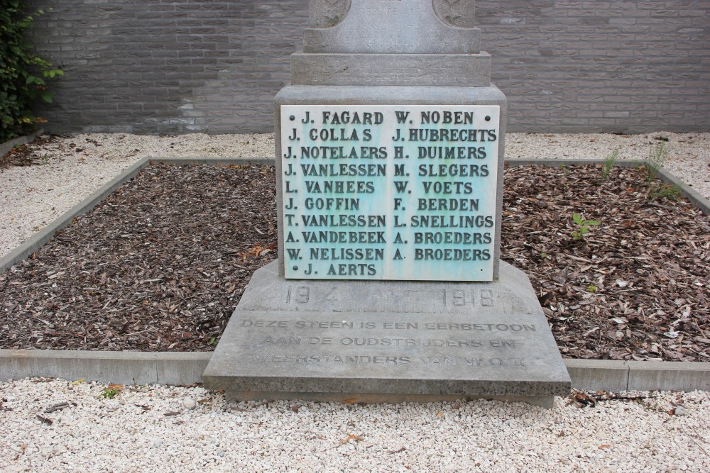 Oorlogsmonument Alt Hoeselt	 #3