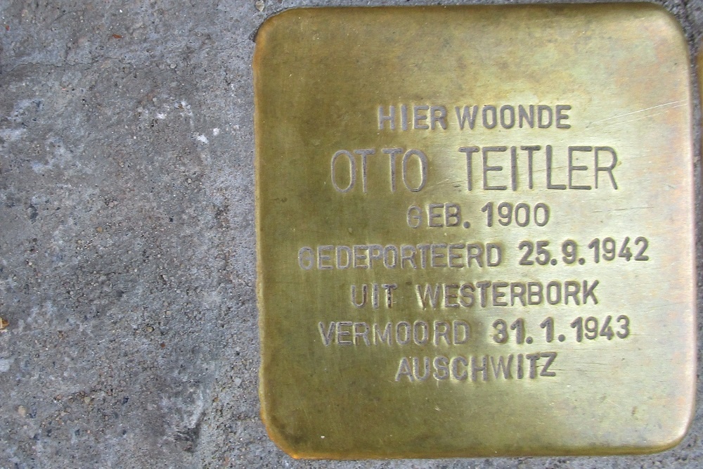 Stolpersteine Blekerssingel 28 #2
