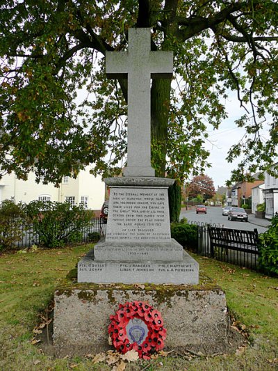 War Memorial Alrewas #1