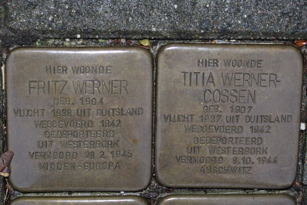 Stolpersteine Bleekersstraat 39 #2