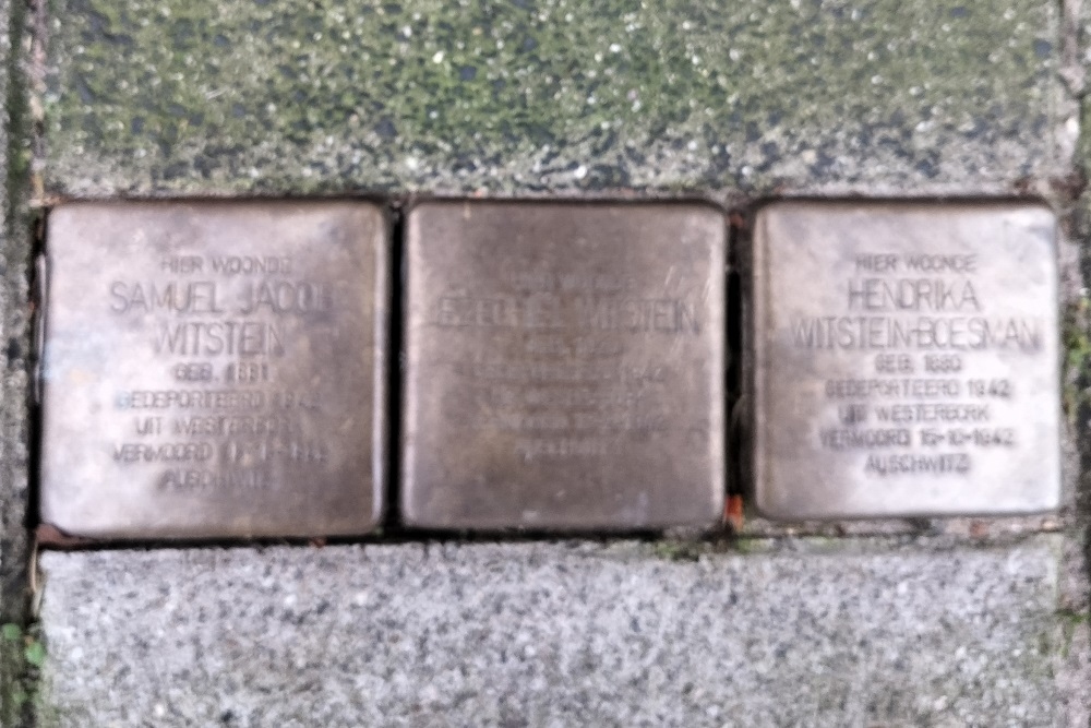 Stolpersteine Hugo Molenaarstraat 12a #1