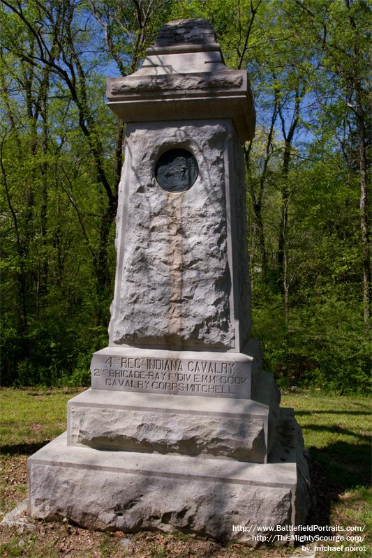 4th Indiana Cavalry Regiment Monument #1
