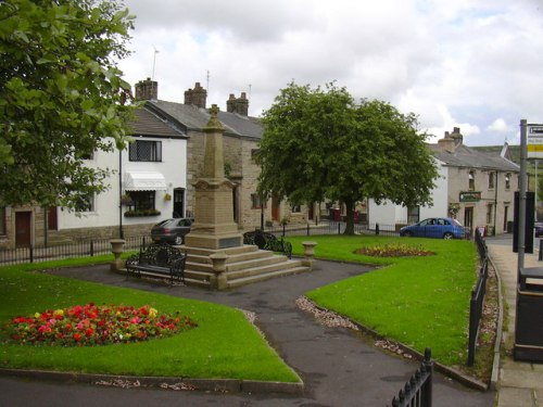 War Memorial Hoddlesden, Waterside, Pickup Bank and Blacksnape #2