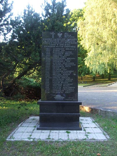 Monument Poolse 1e Pantserbrigade 