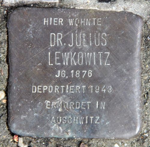 Stolpersteine Jagowstraße 38 #1