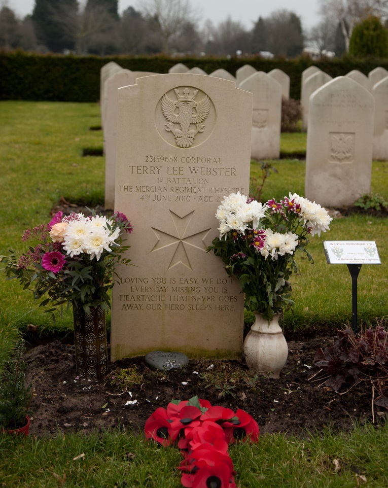 Brits Oorlogsgraf Blacon Cemetery