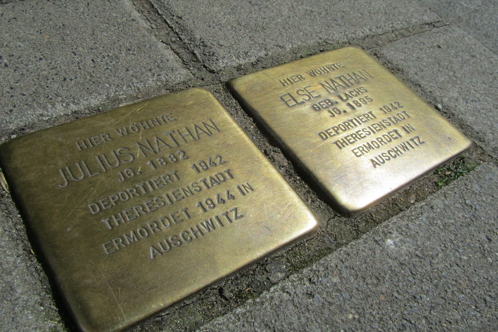 Stumbling Stones Brüsseler Straße 104 #1