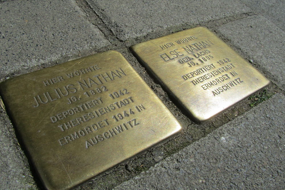 Stolpersteine Brsseler Strae 104